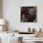 «Floral Luxe Rose Symphony VII», reproduction d'art moderne sans cadre