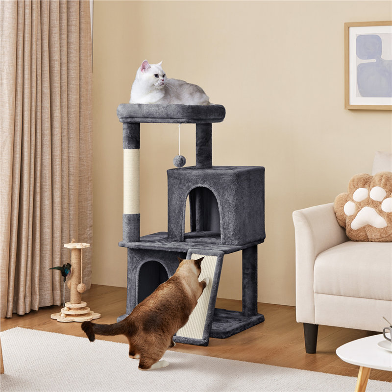 Arion 106cm H Cat Tree, Dark Grey