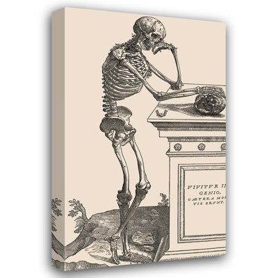 Leaning Skeleton