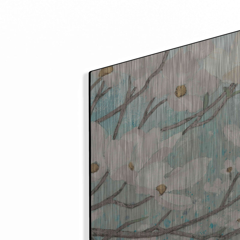 «Dogwood Blossoms» par James Wiens, H 36 po x l 36 po
