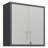 Metal Cabinet With Lock And Adjustable Shelf For Tidy Garage, Warehouse Wall Locking Door Efficient Warehouse, Office Storage