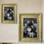 Cadre photo doré antique 1PC 11 po x 14 po de style Heritage avec orientation portrait ou paysage-133985830-133985832-133985833