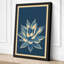 Lotus in Teal Botanical - Wrapped Canvas-1268253976-1268253989