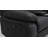 Contemporary Style Reclining Console Loveseat