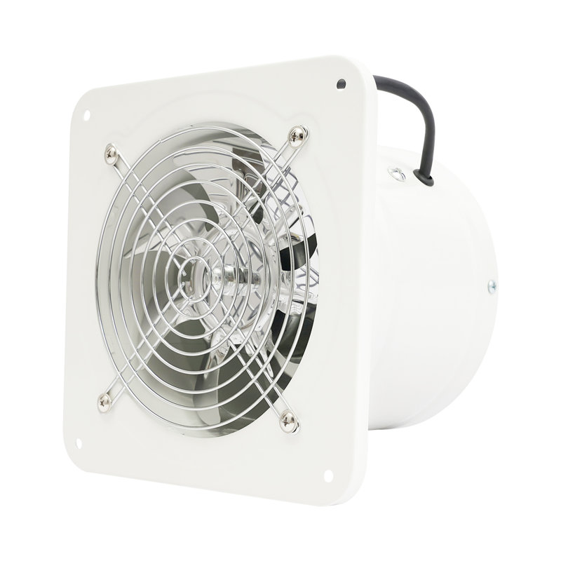 White 6 Inch Exhaust Fan, Natural