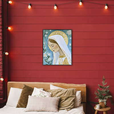 «Blessed Mary Portrait», estampe numérique, design par Franklyn Gregory