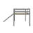Multifunctional Twin Loft Bed, Includes An Exciting Slide For Added Fun-2124581233