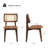 17.3'' Wide Leather Side Dining Chairs-1469676675