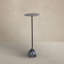 Nelle Iron Pedestal End Table