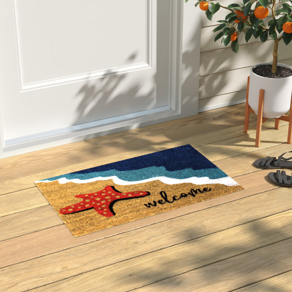 Highland Dunes Ballinderry Non-Slip Outdoor Doormat