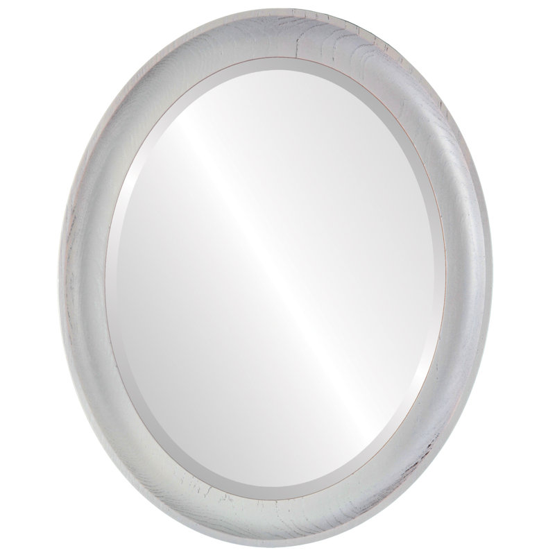 Wimborne Solid Wood Mirror, 23" x 19", White