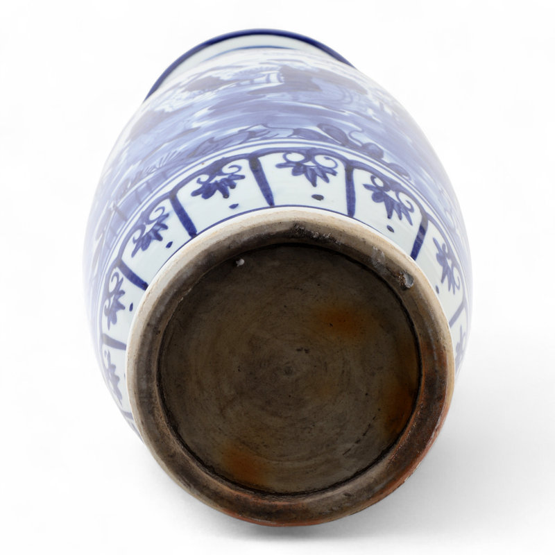 Porcelain Blue and White Classic Vase