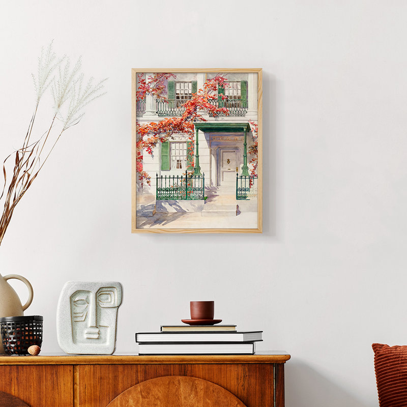 «Vintage Landscape LX III» sur papier, Naturel, H 14 po x l 11 po