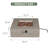 Kinzie Square Concrete Propane Smokeless Fire Pit Table with Lid-709298025