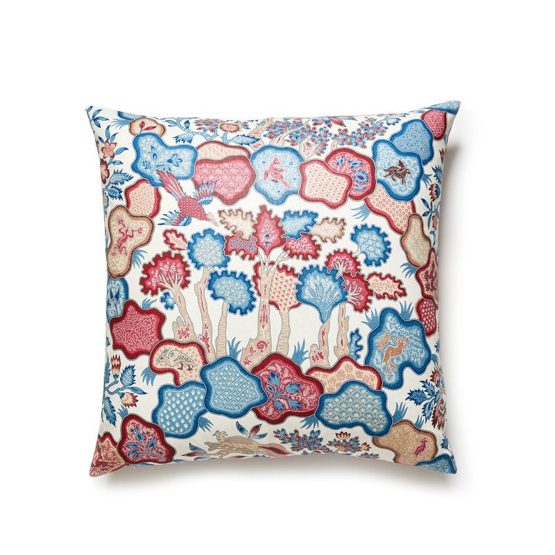 ZIBA PILLOW, Peacock Rose