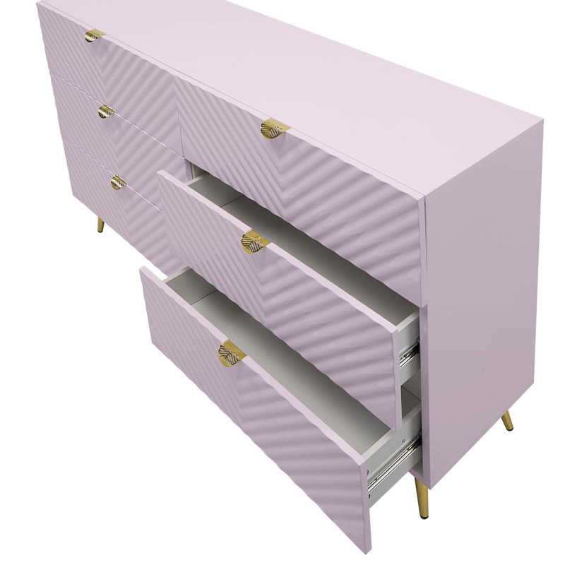 Commode rose Gaines