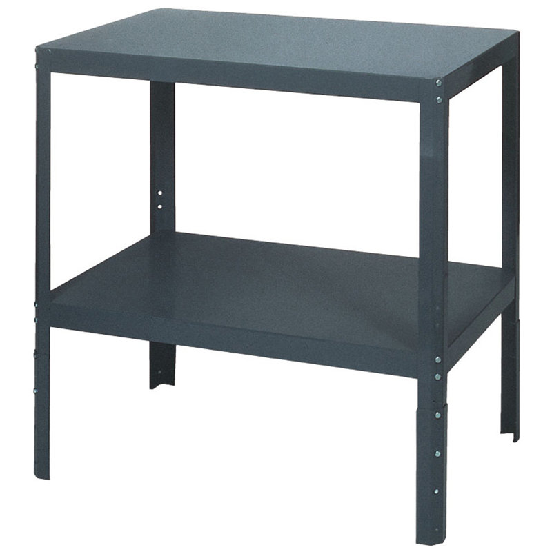 24'' W Metal Top Height-Adjustable Workbench