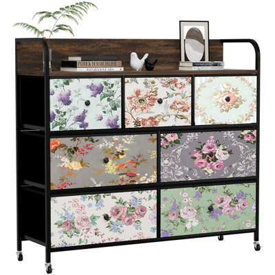 7 Drawer Storage Drawer