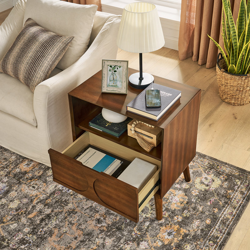 Table de chevet moderne Mid Century