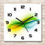 Harper-Lilly Glass Wall Clock-44527005