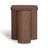 Walta Mono Side Table - Mud Brown
