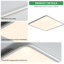 Deshunda 1 - Light 50cm Simple Square LED Flush Mount-133020824