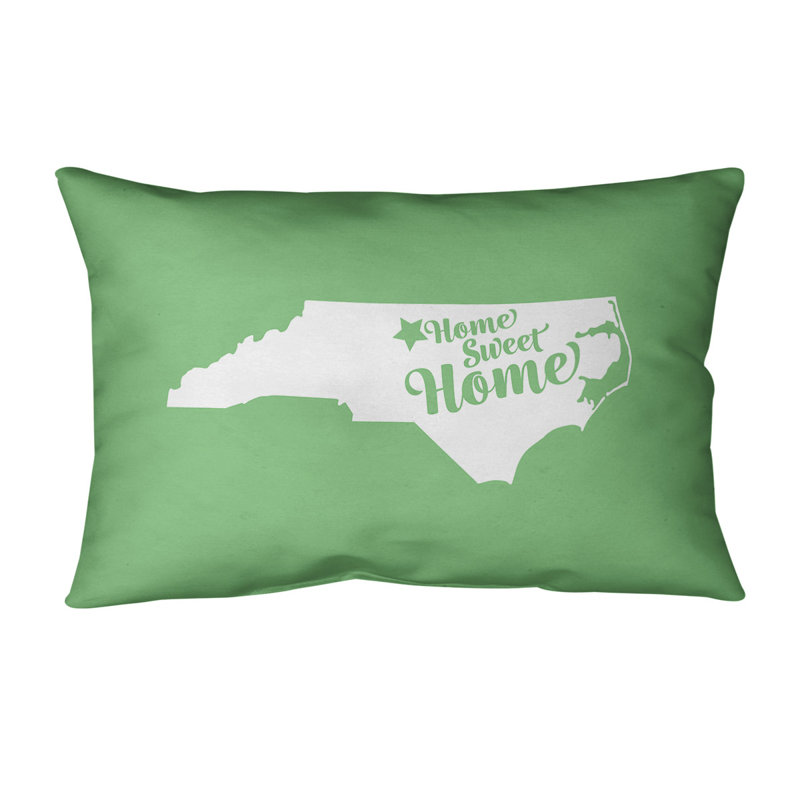 Coussin lombaire intérieur/extérieur doux pour la maison, Greensboro, Vert