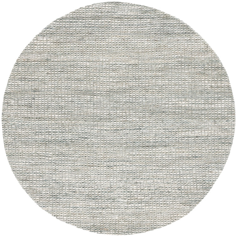 Zaragoza Hand Loomed Jute And Cotton With Latex Solid Color Rug
