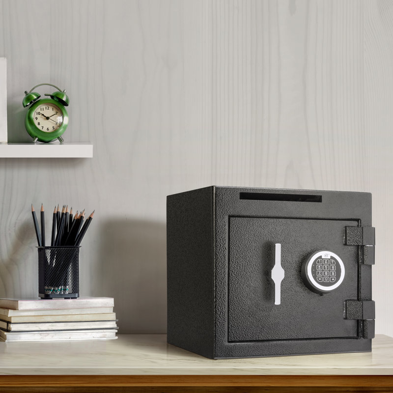 1.12 CUBIC FT SLOT KEYPAD DEPOSITORY SAFE