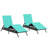  Patio Sun Lounger Black, Blue-1710460819-1710460821