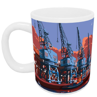 Gwendolyn Earthenware Coffee Mug