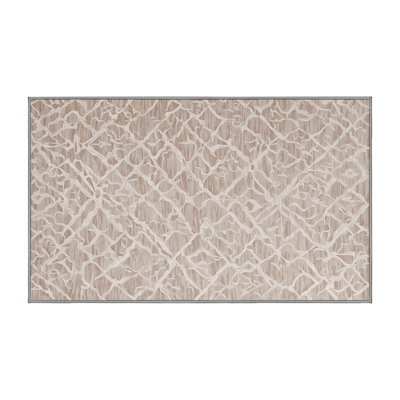 Machine Washable Gray Area Rug