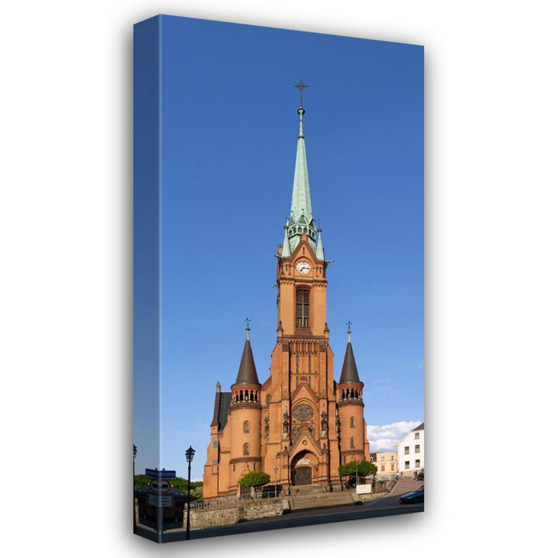 Église de Mylau, Allemagne, H 24 po x l 12 po