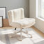 Chaise de bureau pivotante avec base en métal et hauteur ajustable Malefatto-120170880