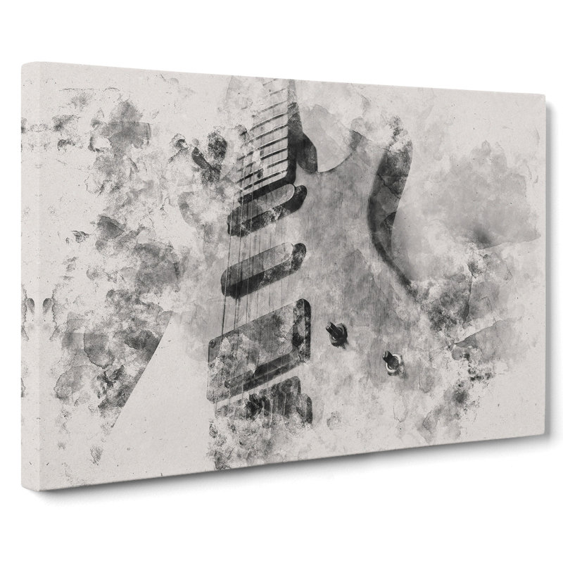Electric Guitar Vol.2 - Wrapped Canvas, 40cm H x 60cm W x 3cm D