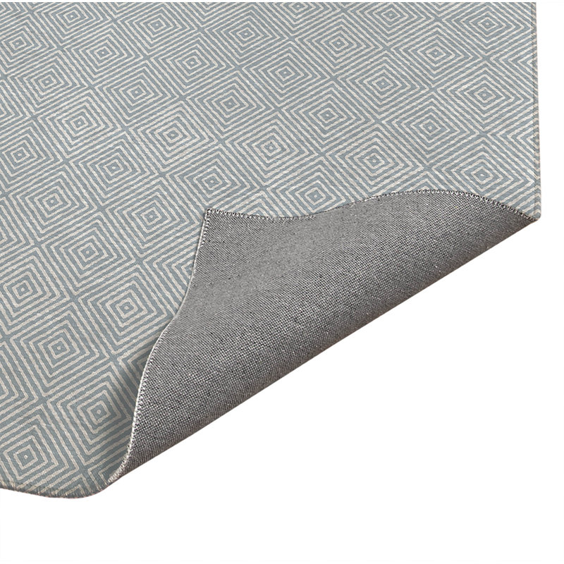 Tapis d'extérieur antidérapant Ikat, Rectangle 5 pi x 7 pi