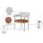 Blake Izak Arm Chair in Cream-81994554