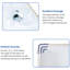Lavabo de salle de bain rectangulaire en céramique profonde - blanc pur, résistance aux acides, utilisation à long terme en blanc rectangulaire, design, matériau de décoloration
