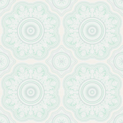 Rouleau de papier peint lisse l 27 pi x l 27 po médaillon Golbus