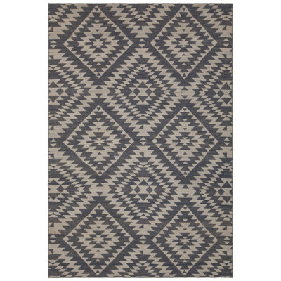 Stillmore Flatweave Wool Geometric Indoor Rug