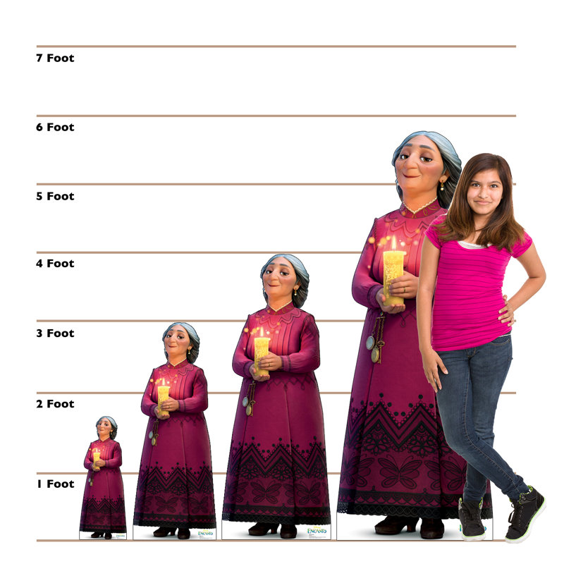 48 in. Disney Encanto Abuela Cardboard Cutout Standee
