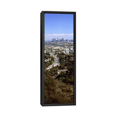 " Buildings In A City, Hollywood, City Of Los Angeles, Los Angeles County, California, USA 2010 #3 " by Panoramic Images
