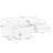 Chenille Sectional Sofa Couch-903717336