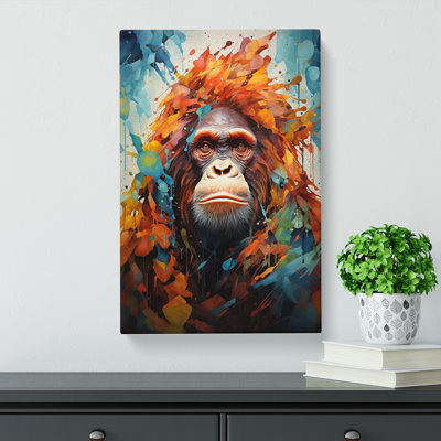 Orangutan Orphism No.2 - No Frame Print