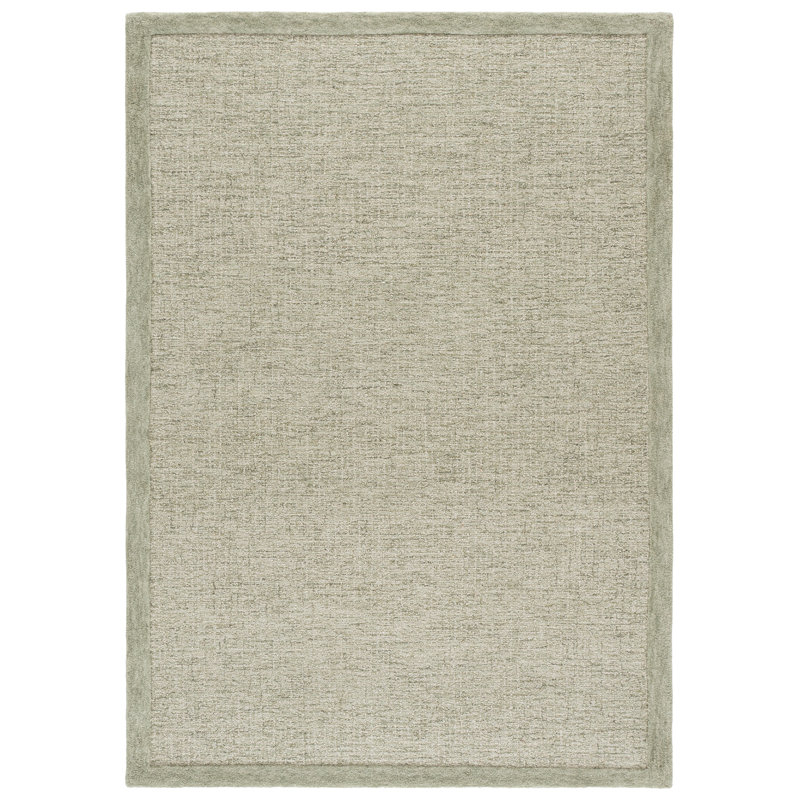 Tapis d'intérieur en laine touffeté à la main Ebony, 9'-0" x 12'-0" Rectangle