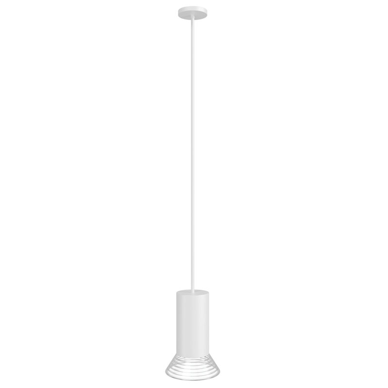 Luminaire suspendu 1 lumière Newport Collection, Blanc