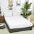 Solid Color Sheet Set 4 PCs Bedding Sheet Set 1 Fitted Sheet 1 Flat Sheet 2 Pillowcases-115802965-115802958