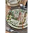 Porcelain China Dinnerware Set 18 Piece - Service for 6