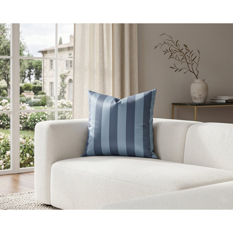 Coussin Deck, Bourre en polyester, 30 po x 30 po, Royal