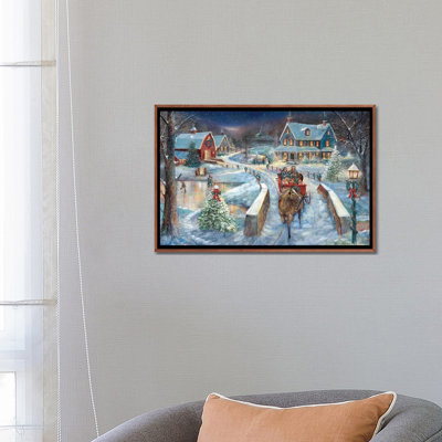 «Evening Sleigh Bells» par Ruane Manning - reproduction d'art